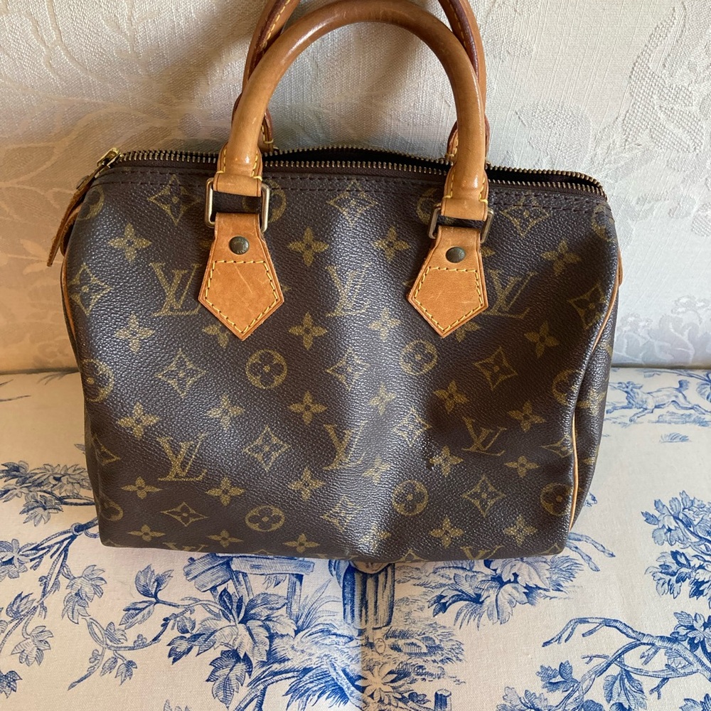 Louis Vuitton Vintage AUTHENTIC Speedy 25 Brown Satchel HOLD DO NOT PURCHASE